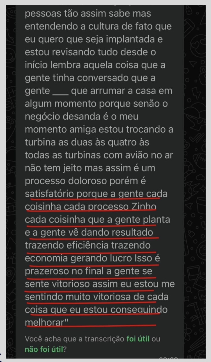 Feedback de Amanda B.